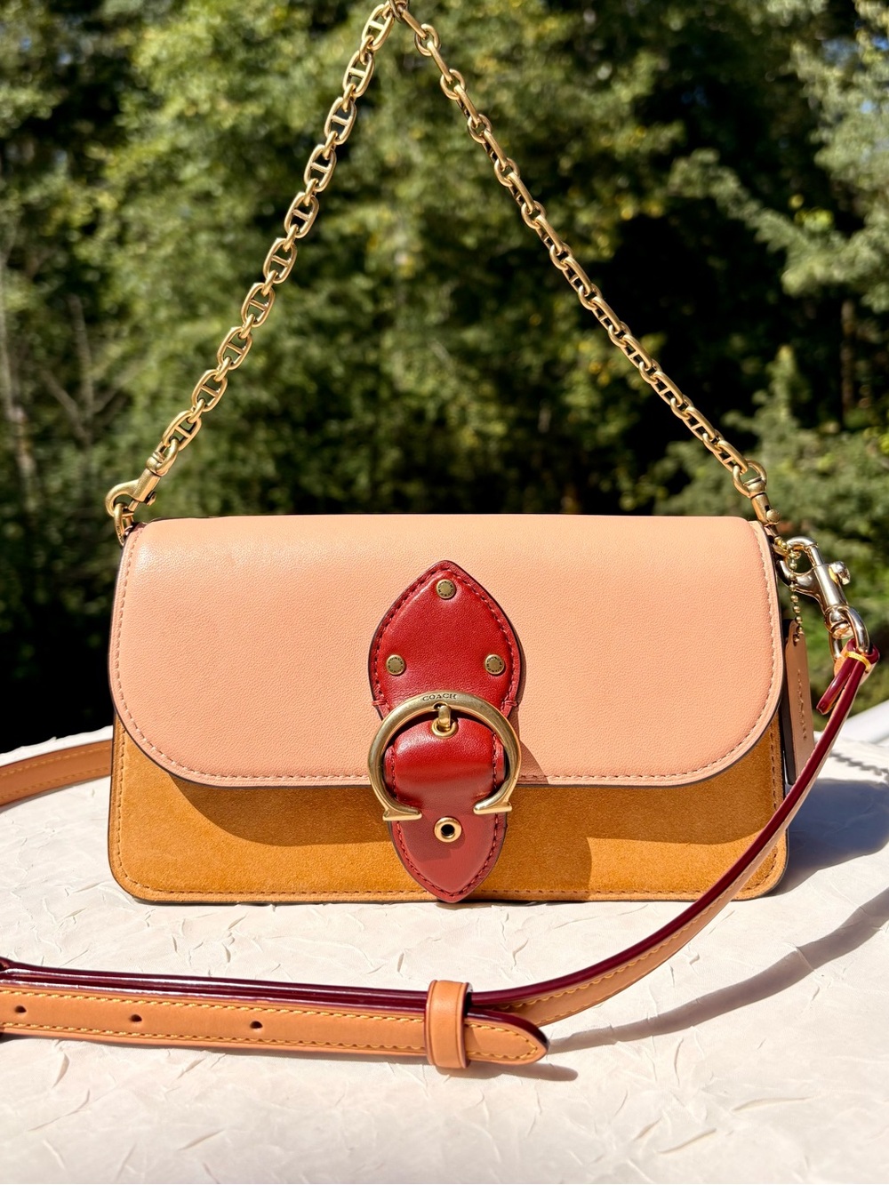 COACH Beat Crossbody Shoulder Bag In Colorblock C2697